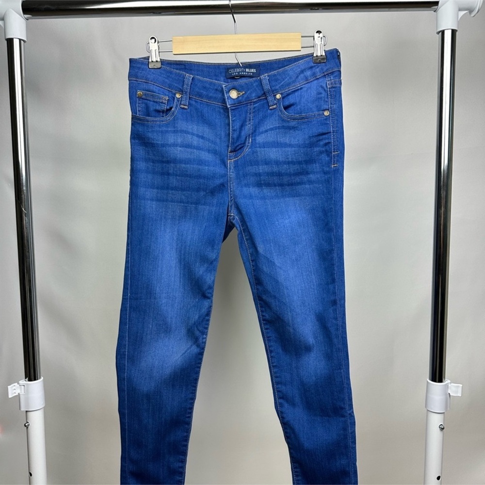 Celebrity Blues Los‎ Angeles Blue Skinny Jeans Women's Size 6P Stretch Denim